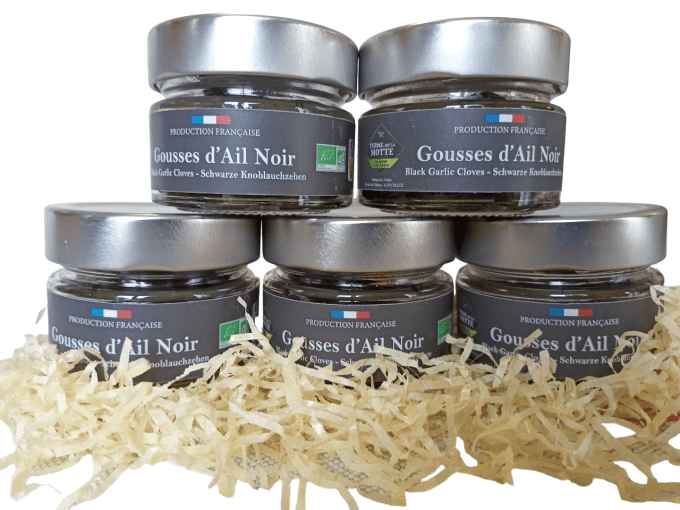 Gousses d’ail noir bio  60g